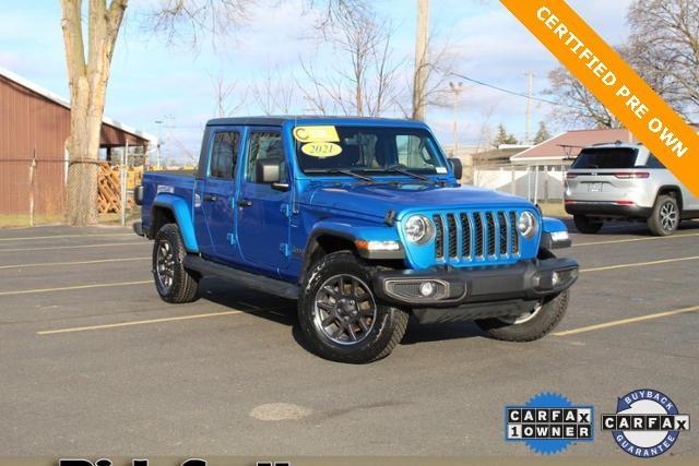 used 2021 Jeep Gladiator car, priced at $31,254