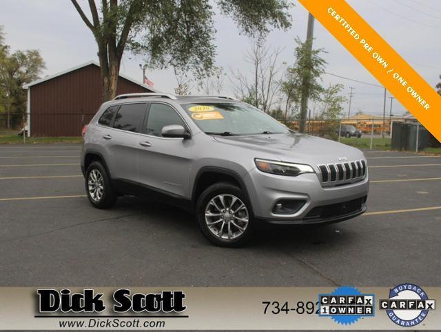 used 2020 Jeep Cherokee car, priced at $23,199