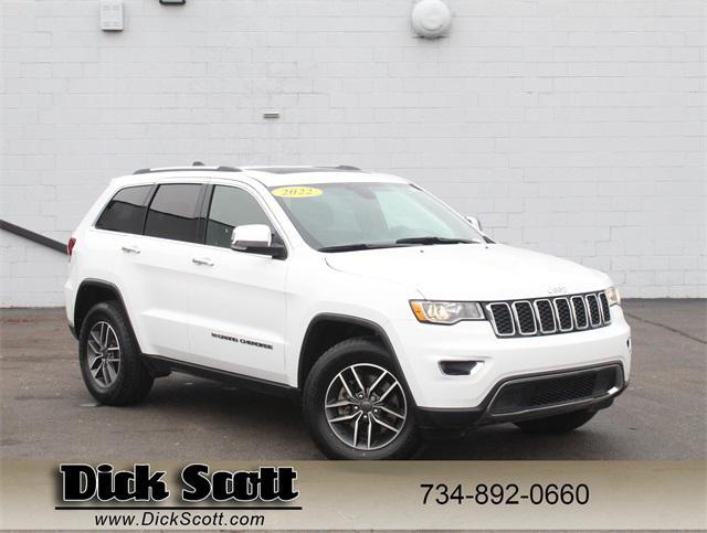 used 2022 Jeep Grand Cherokee car, priced at $27,350