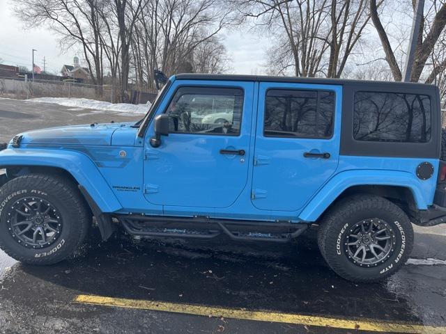 used 2017 Jeep Wrangler Unlimited car, priced at $20,895