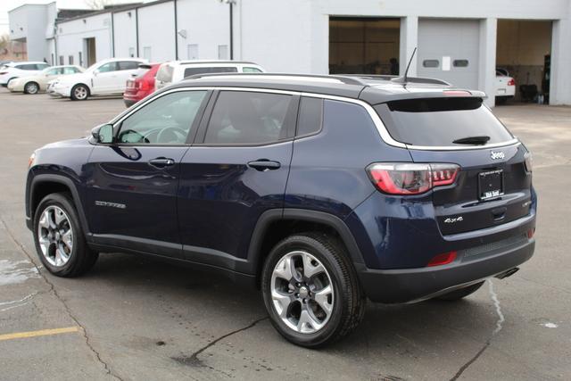 used 2021 Jeep Compass car, priced at $21,899