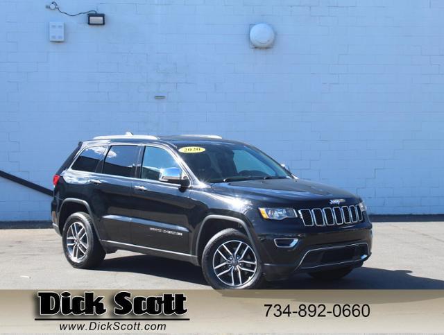 used 2020 Jeep Grand Cherokee car, priced at $19,420