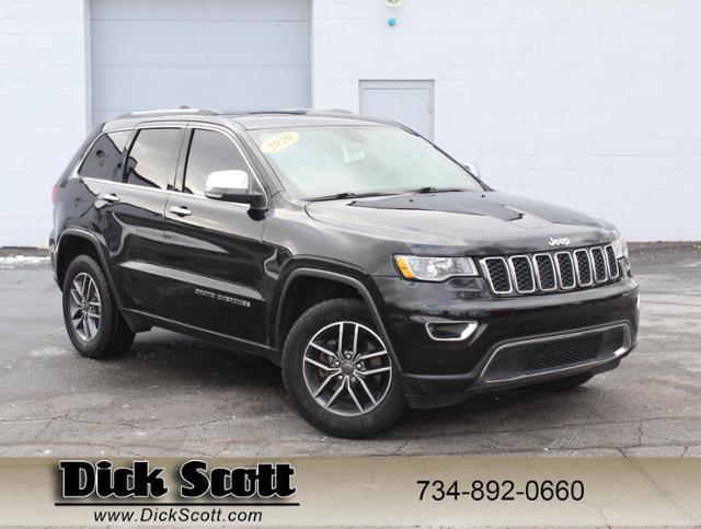 used 2020 Jeep Grand Cherokee car, priced at $20,180