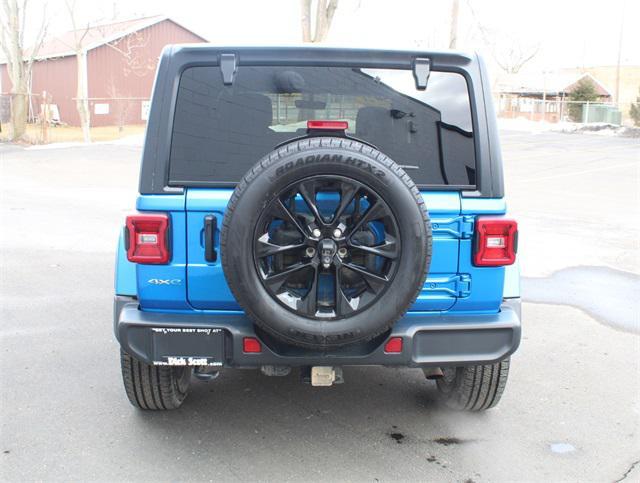 used 2021 Jeep Wrangler Unlimited 4xe car, priced at $27,000