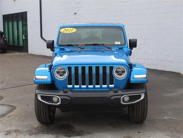 used 2021 Jeep Wrangler Unlimited 4xe car, priced at $27,000