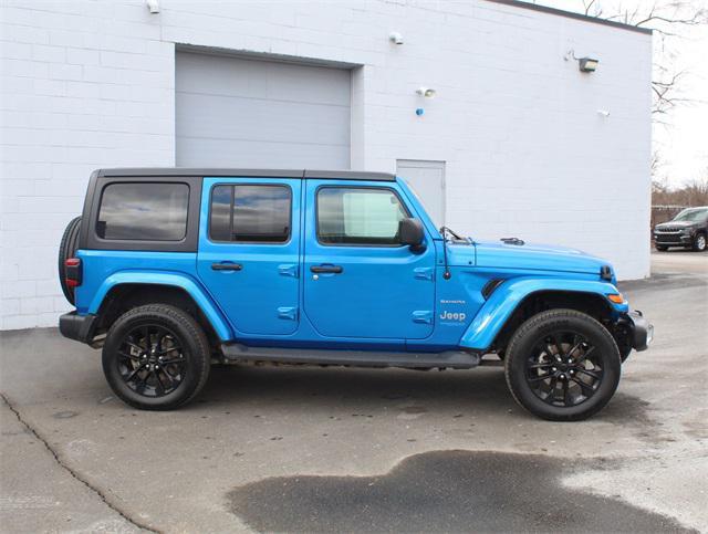 used 2021 Jeep Wrangler Unlimited 4xe car, priced at $27,000