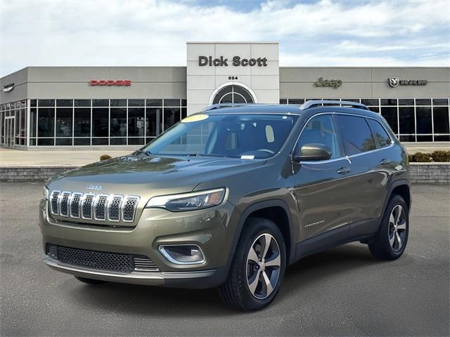 used 2020 Jeep Cherokee car, priced at $16,600