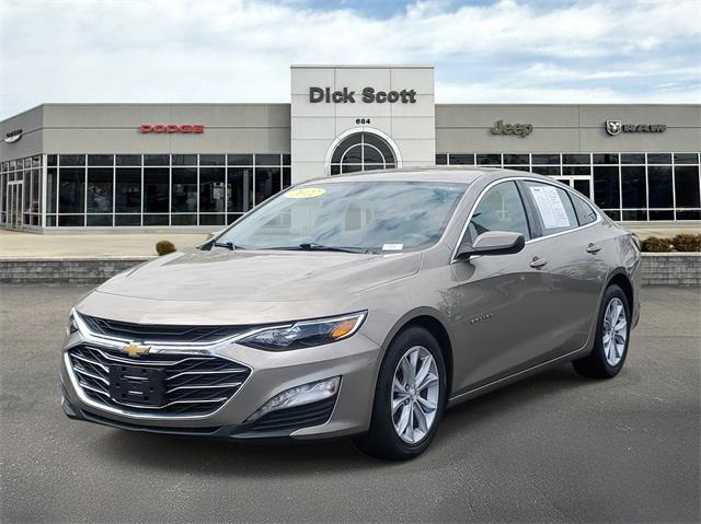 used 2022 Chevrolet Malibu car, priced at $18,750