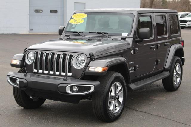 used 2022 Jeep Wrangler Unlimited car, priced at $36,640