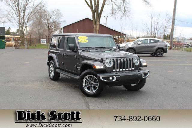 used 2022 Jeep Wrangler Unlimited car, priced at $36,899