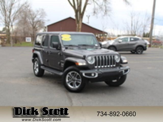 used 2022 Jeep Wrangler Unlimited car, priced at $36,899