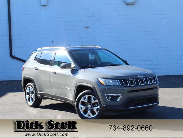 used 2021 Jeep Compass car, priced at $19,630