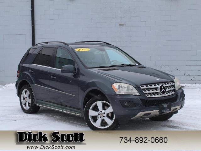 used 2011 Mercedes-Benz M-Class car, priced at $4,900