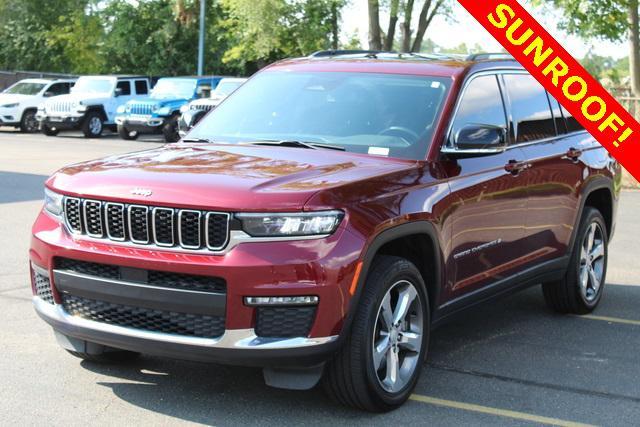 used 2022 Jeep Grand Cherokee L car, priced at $35,750