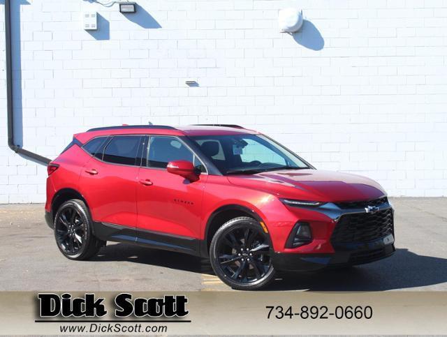 used 2021 Chevrolet Blazer car, priced at $26,250