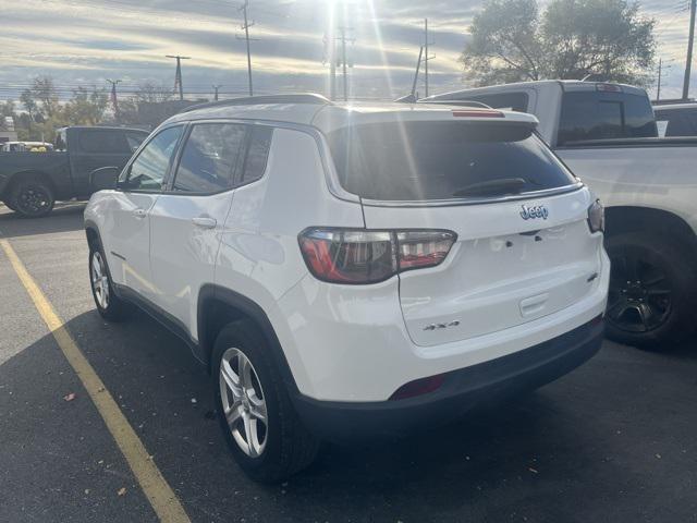 used 2023 Jeep Compass car, priced at $18,100