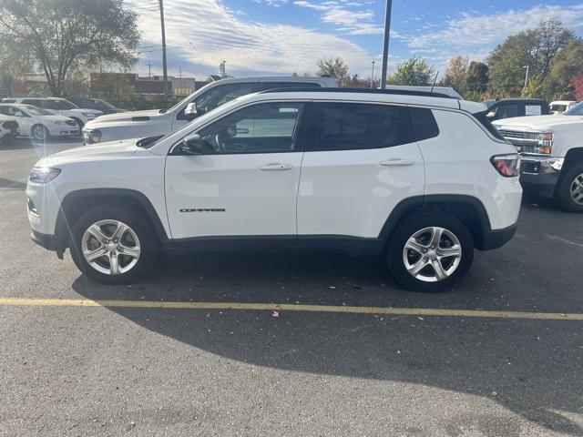 used 2023 Jeep Compass car, priced at $18,100