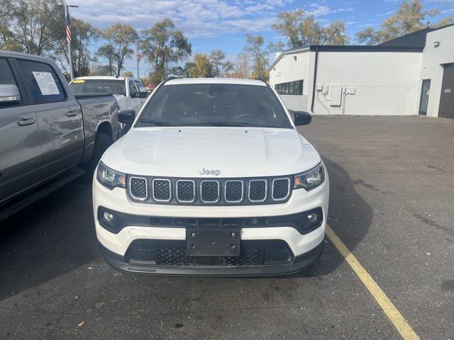 used 2023 Jeep Compass car, priced at $18,100