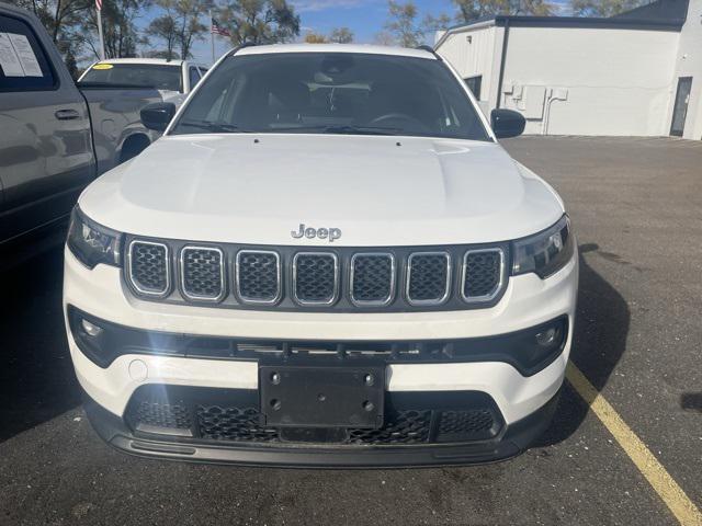 used 2023 Jeep Compass car, priced at $18,100