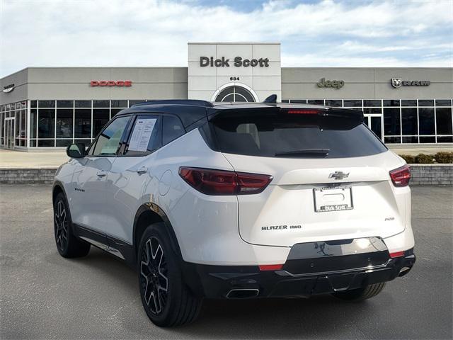 used 2024 Chevrolet Blazer car, priced at $33,900