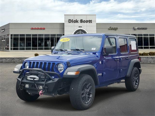 used 2018 Jeep Wrangler Unlimited car, priced at $23,000