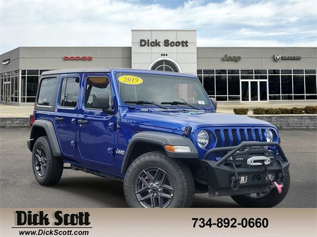 used 2018 Jeep Wrangler Unlimited car, priced at $23,000