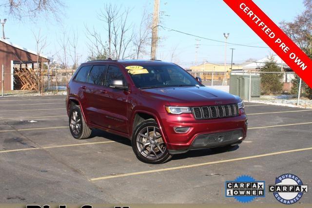 used 2021 Jeep Grand Cherokee car, priced at $30,214