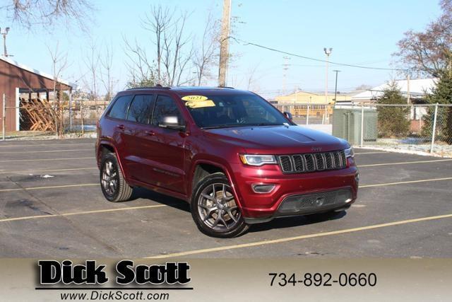 used 2021 Jeep Grand Cherokee car, priced at $30,999