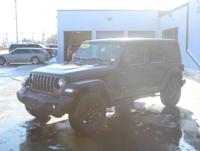 used 2021 Jeep Wrangler Unlimited car, priced at $28,350