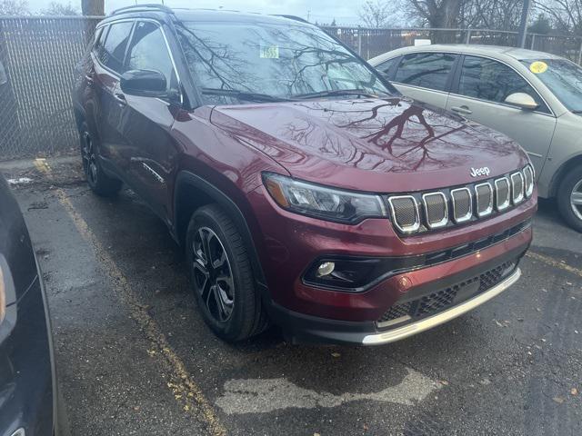 used 2022 Jeep Compass car, priced at $23,120