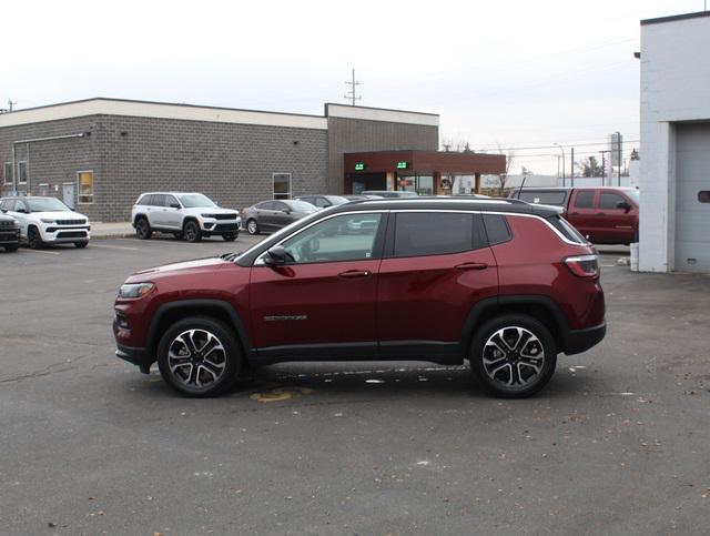 used 2022 Jeep Compass car, priced at $23,120