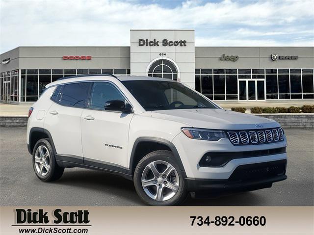 used 2023 Jeep Compass car, priced at $19,200
