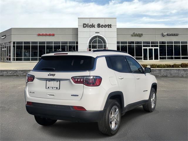 used 2023 Jeep Compass car, priced at $19,200
