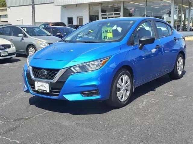 used 2021 Nissan Versa car, priced at $16,600