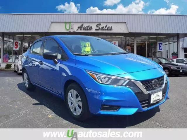 used 2021 Nissan Versa car, priced at $16,600