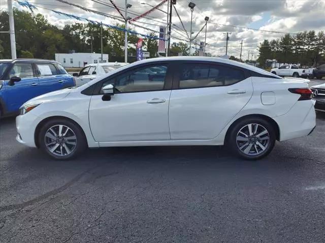 used 2020 Nissan Versa car, priced at $17,500