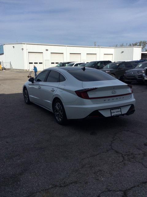 used 2021 Hyundai Sonata car, priced at $19,658