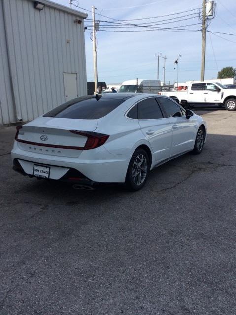 used 2021 Hyundai Sonata car, priced at $19,658