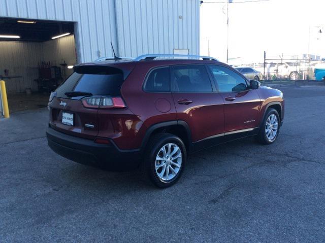 used 2021 Jeep Cherokee car, priced at $16,578