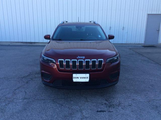 used 2021 Jeep Cherokee car, priced at $16,578