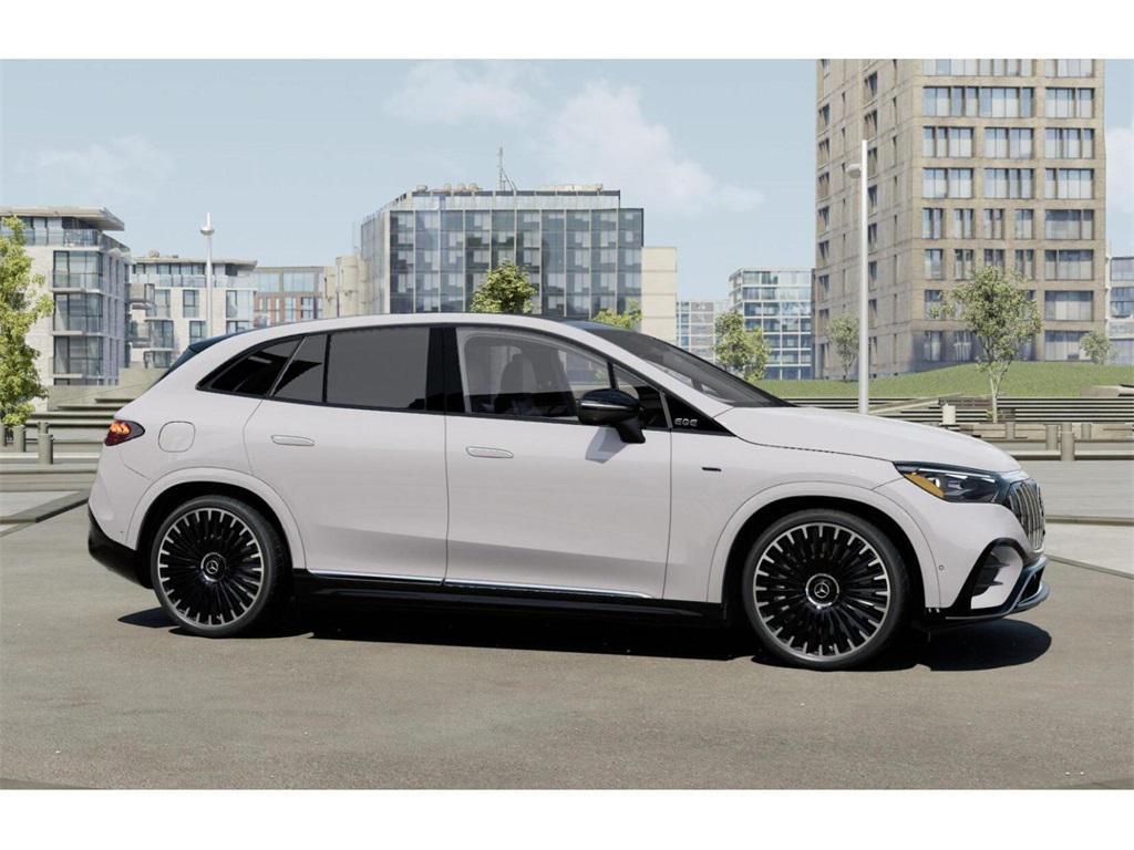 new 2025 Mercedes-Benz AMG EQE car, priced at $119,850
