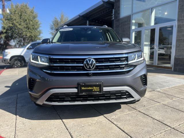 used 2021 Volkswagen Atlas car, priced at $31,429