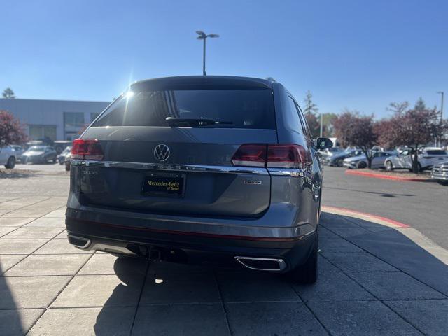 used 2021 Volkswagen Atlas car, priced at $31,429