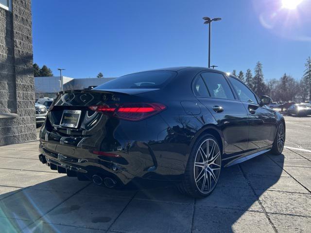 new 2025 Mercedes-Benz AMG C 43 car, priced at $76,225