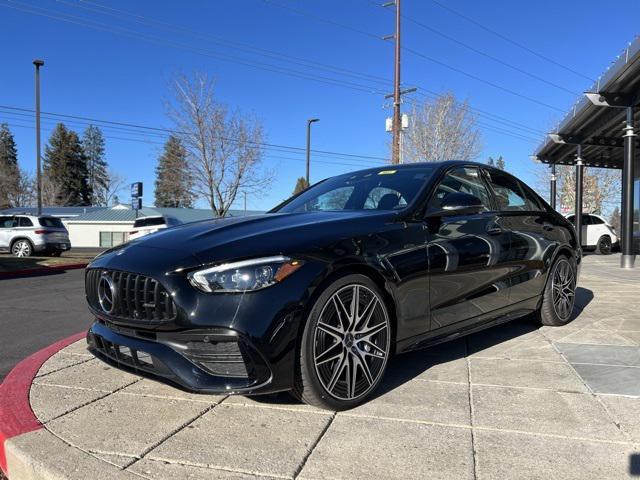 new 2025 Mercedes-Benz AMG C 43 car, priced at $76,225