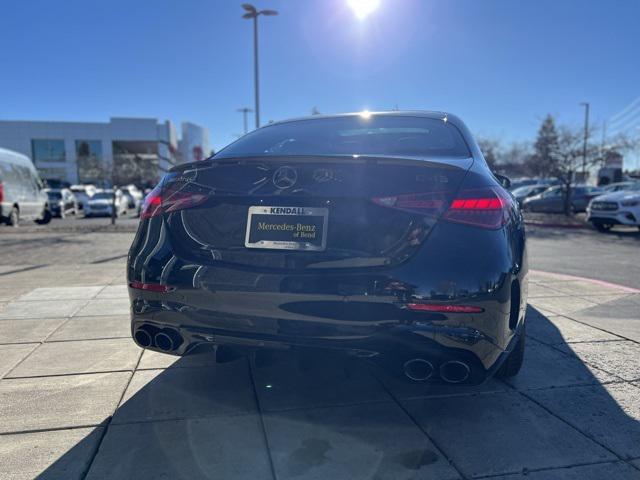 new 2025 Mercedes-Benz AMG C 43 car, priced at $76,225