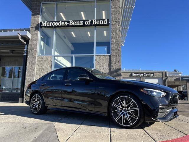 new 2025 Mercedes-Benz AMG C 43 car, priced at $76,225