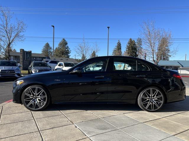 new 2025 Mercedes-Benz AMG C 43 car, priced at $76,225