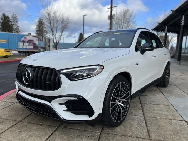 new 2025 Mercedes-Benz AMG GLC 43 car, priced at $78,365