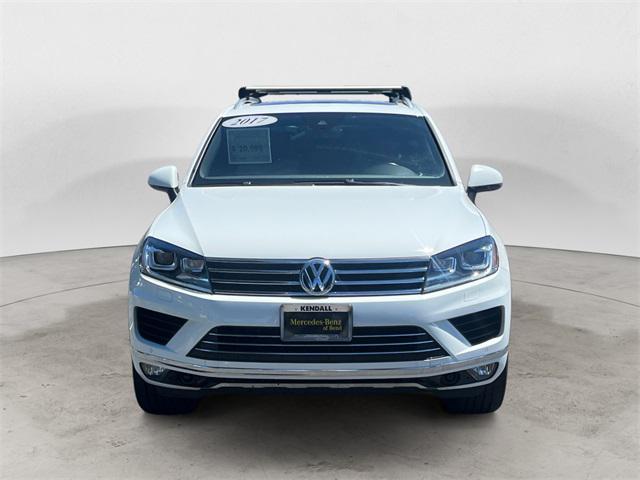 used 2017 Volkswagen Touareg car, priced at $20,995